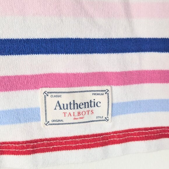 Talbots Authentic Talbots Tee in Harbor Stripe - Picture 7 of 9
